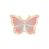 Platos de Papel, Vasos de Papel, Servilletas de Papel, Cubiertos, Banderines, Manteles, Posavasos Grandes y Pequeños, Artículos de Fiesta con Temática de Mariposas Rosas