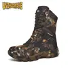 Nuevas botas de montaña de fábrica, botas de caza, botas de combate, venta al por mayor, botas todoterreno de camuflaje, de alta calidad, resistentes al desgaste, 2025
