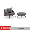Mesa e Cadeira de Rattan para Exterior Combinação de Mesa de Centro Cadeiras Simples Casuais Balcão Mesa e Cadeiras Pequenas Pátio Conjunto de Mesa e Cadeiras de Jantar para Exterior Celebridade da Internet