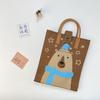 2024 Nuevo Bolso para Teléfono Móvil de Punto de Dibujos Animados Dopamina para Mujer Estilo Coreano Combinable Bolso de Hombro Bolso Cruzado Bolso de Mano de Punto