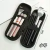 Bolsa de cosméticos de viaje de gran capacidad para mujer, diseño minimalista 2026, impermeable, portátil e incluye una bolsa de aseo