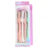 Set de tijeras y recortador de cejas multiestilo en colores macaron, herramienta de moda y útil para principiantes, herramienta para recortar cejas, venta al por mayor desde el fabricante