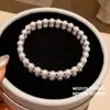 Deslumbrante e Luxuoso! Pulseira de Pérolas de Água Doce com Design Único, Simples e Fashion, Toque de Luxo, Joia Versátil para Mulheres