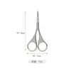 Stock Listo del Fabricante Tijeras de Belleza de Acero Inoxidable, Tijeras de Punta Redonda, Mini Tijeras, Tijeras para Recortar Maquillaje, Tijeras para Recortar Cejas, Tijeras para Vello Nasal, Herramientas de Belleza