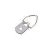 Acero Inoxidable Agujero Único Anillo Colgante Grande Oscuro Colgante Punto de Cruz Vestido de Novia Foto Placa Decorativa Fondo Espejo Accesorios de Ferretería Gancho