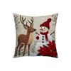 Fundas de Almohada Serie Navideña de Amazon, Cojines de Sofá Estampados de Lino, Fundas de Almohada, Soporte para Personalización con Tu Propio Diseño