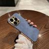 Funda Protectora Anti-Caídas para iPhone 17 Pro Max de Piel de Oveja Galvanizada, con Lente Metálico para Apple 16 14
