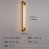Lámpara de Pared de Cristal de Lujo Ligero Posmoderna Pared de Fondo de Sala de Estar Pasillo de Entrada Escaleras Lámpara Decorativa Lámpara de Mesita de Noche Sencilla para Dormitorio