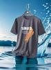 Mercado Nocturno de Comercio Exterior Venta al por Mayor Camiseta de Hombre Verano Nuevo Trendy Malla de Hielo Transpirable Deportiva de Secado Rápido Personalización de Logotipo