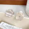 Pinza para el Cabello de Flor Pequeña con Diamantes de Nuevo Estilo con un Toque de Lujo, Pinza Mini de Acetato para Mechones Laterales y Accesorios para el Cabello para Mujeres