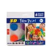 Set de Halloween de 6 Colores de Pintura Corporal Luminosa, Pintura Facial a Base de Agua, Cumple con En71-9, Enviado desde la Fábrica