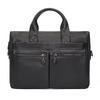 Maletín de Cuero Genuino para Hombre Bolso de Mano de Negocios de Gran Capacidad Bolsa para Computadora Bolsa Casual para Hombre Bolsa de Hombro Cruzada Moderna