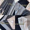 Pantalones de Arroz Pegajoso de Bolsillo Otoño e Invierno Forrados de Lana Pantalones de Chándal Mujer Cintura Alta Ajustados Pantalones Mopa Edición Estrecha Perezosa Pierna Recta Pierna Ancha Pantalones