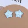 Parche de Flor de Zapato de Estrella de Cinco Puntas Corrugado Colorido Semipermeable Agujero Accesorios de Joyería DIY Material Venta al por Mayor