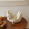 Bolso Bandolera Estilo Nuevo Verano Exquisito 2026 Bolso Versátil para Mujer Casual Bolso Dumpling Estilo Coreano Textura Simple Bolso de Viaje