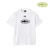 Marca Americana da Moda Corteiz Estampa de Navio de Cruzeiro Alcatraz Camiseta Casual Esportiva Solta de Manga Curta para Casal
