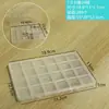 Caja de almacenamiento de plástico con cuentas de 10 compartimentos para tarjetas, caja de plástico con compartimentos transparentes de 15, 18, 20, 24, 32 compartimentos
