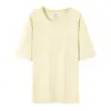 Camiseta unisex de manga corta con cuello redondo, cuello alto, 200 g, 1