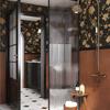 Azulejos de pared para baño retro francés con rosas negras 300x1200 azulejos murales de baño azulejos de flores