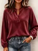 2026 moda tops camisas pana nuevo transfronterizo manga larga ropa de mujer europea y americana para tiendas independientes de Amazon otoño