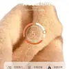 Suéter de Forro Polar Grueso para Mujer Otoño/Invierno 2024 con Cuello Semi Alto, Top Básico Suave de Punto