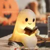 Lámpara de Lectura Libro Fantasma Nuevo Transfronterizo Fantasma Lindo Lectura Noche de Fantasmas de Halloween