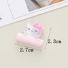 Mediana Caricatura Transparente Animal Palabra Inglesa Placa DIY Funda para Teléfono Móvil Pegamento Crema Parche de Belleza Tocado Accesorios para el Cabello