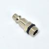 Conector rápido de partida três em um estilo europeu estilo americano virola macho 1/4NPT estilo americano estilo europeu arruela de avental de faixa de cabeça macho