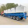 Vehículo de Transporte de Tanque Vertical de Polvo Hecho a Medida por el Fabricante, Camión Cisterna de Petróleo, Vehículo de Transporte de Material en Polvo, Camión Cisterna para Cemento a Granel