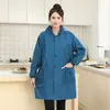 Bata Impermeable de Cocina Delantal Impermeable al Aceite Abrigo Mono Impermeable para el Hogar Delantal Impermeable al Aceite Lavable