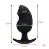 Xingwan Tapón Anal de Silicona Sexy para Punto G Masajeador de Próstata Ajuste Trasero Tapón Anal para Exteriores Dilatador de Silicona