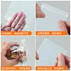 Bolsas de PP Auto-Sellables en Stock del Fabricante, Bolsas Selladas de Alta Transparencia, Artículos de Exhibición para Joyería, Tamaños Grandes y Pequeños, Bolsas Transparentes Espesadas para Empaque de Alimentos