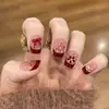 Unhas Postiças Usáveis, Unhas Usáveis Feitas à Mão, Unhas Gato Atacado, Pedaços de Unha Usáveis, Pedaços de Unha de Manicure Usáveis Estilo Curto