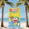 Toalha de Praia para Natação com Estampa Digital Transfronteiriça, Tamanho Grande, Super Absorvente, Não Desbota, Toalha de Banho com Proteção Solar de Microfibra