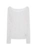 Estilo coreano Ins Perspectiva Design Sense manga comprida protetor solar camiseta Y2K Stars Full Led Shoulder Collar Hot Girl Top para Mulheres