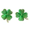 Amazon Versátil St. Pendientes del Día de San Patricio pendientes de trébol de cuatro hojas joyería elegante elegante simple mujeres