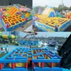 Centro comercial interior inflable de atracciones laberinto planificación Parque acuático pared de escalada tierra Entretenimiento rush Refugio CS accesorios