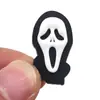 Charms Creativos de Calabaza para Zapatos de Acción de Gracias y Halloween Hebillas de Zapato de Goma Suave de PVC Decoraciones Divertidas para Fiestas Dibujos Animados Accesorios para Zapatos