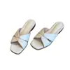 Versión de Piel de Oveja~Sandalias Casuales de Punta Cuadrada sin Cierre Estilo Resort para Mujer, Verano 2026, Pantuflas con Diseño de Patchwork de Piel Suave
