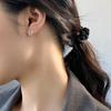 Plata Pura 999 Plata Moda Tendencia Pendientes de Tornillo Mobius Simples Amor Verdadero Eterno Clavo para Hélice Auricular M06223