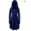 Vestido con tirantes y capucha de color liso popular para mujer, para actuaciones festivas, manga larga, exportación europea y americana de Ebay