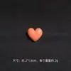 Lindo Estilo Japonés Corazón Rojo Corazón Corazón Corazón Broche con Forma de Corazón Insignia de Dibujos Animados Insignia Botón Pin Accesorios para Zapatos de Estudiante para Mujer Bolsos