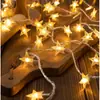 Cadena de Luces LED Decoraciones Navideñas Muñeco de Nieve Anciano Luces de Árbol de Navidad Luces de Ambiente para Interiores Luces Decorativas Románticas para Fiestas