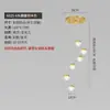 [Personalizado] Lámpara Colgante para Dúplex, Luminaria Lineal Larga Minimalista de Gama Alta, Lámpara Colgante Postmoderna para Escaleras de Caracol, Diseño Hueco