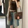 Lenço de Cintura Longo Paisley Marrom Vintage para Mulheres 2026 Novo Estilo Cinto de Cintura de Alta Qualidade para Decoração de Jeans