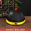 Sombreros de Funeral para Hombres, Gorros Calvos para Personas Mayores, Sombreros para los Difuntos, Accesorios de Vestimenta para Funerales, Suministros para Funerales para Hombres y Mujeres, Trajes Tang con Estampado Dorado