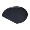 Tabla de cortar antibacteriana 99% TPU, Tabla de cortar de media luna, Doble cara para alimentos crudos y cocidos, Tabla antideslizante de doble cara, Negra, Aptas para lavavajillas