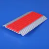 Tiras antideslizantes para escaleras para gimnasios, tiras de presión de aleación de aluminio en varios colores, tiras antideslizantes de aluminio para escalones de villas