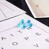 8x11mm Forma de Gota d'Água Cristal de Vidro Facetado Contas Soltas Material para Fazer Pulseira Colar Brinco Contas de Gota d'Água