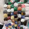 16mm Piedra Natural Ágata Agujero Recto Corazón de Melocotón Cuentas Sueltas Pulsera DIY Collar Accesorios de Joyería Cuentas Semi-Terminadas Al por Mayor
